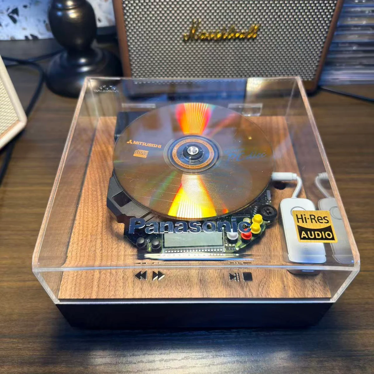 Vintage CD Player Display Frame · SL-S230